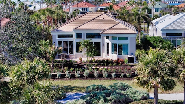 view of rear view of property