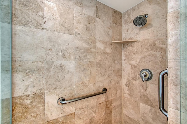 details with walk in shower