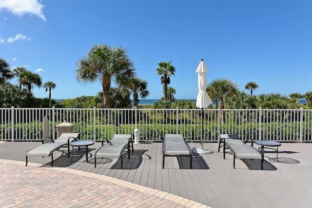 view of patio