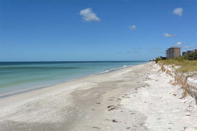 water view with a beach view