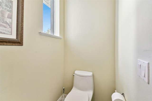 bathroom with toilet