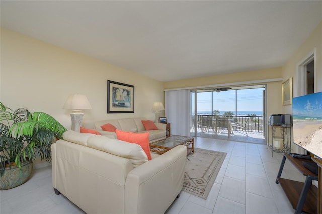 view of living room