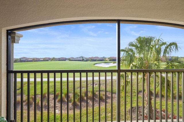 unfurnished sunroom with a healthy amount of sunlight