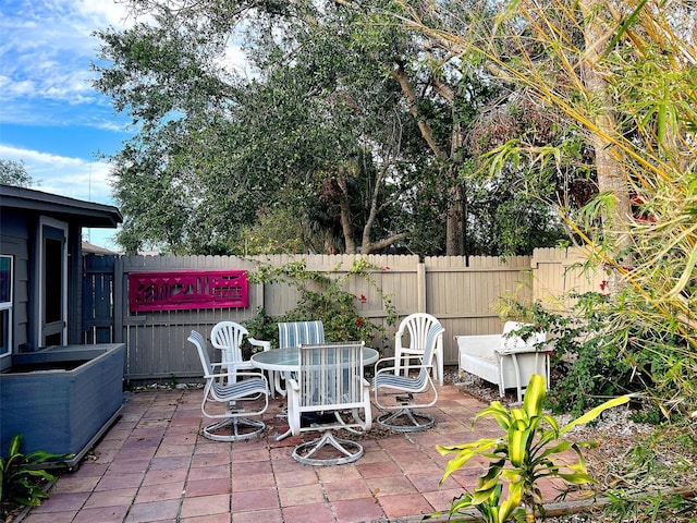 view of patio / terrace