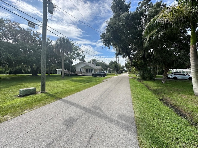 view of road