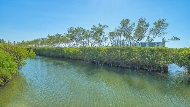 view of water feature