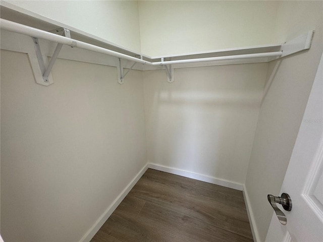3813 42nd St W Unit 37, Bradenton, FL 34205 - spacious closet with dark wood-style flooring