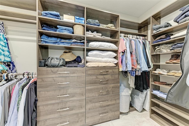 view of spacious closet