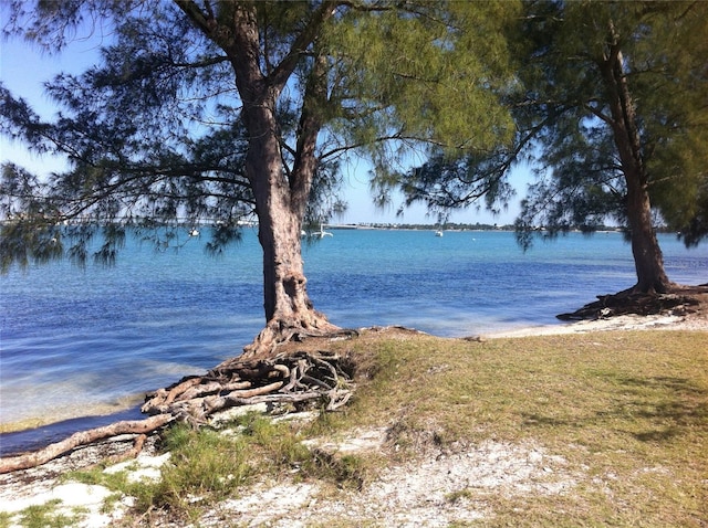 view of water feature