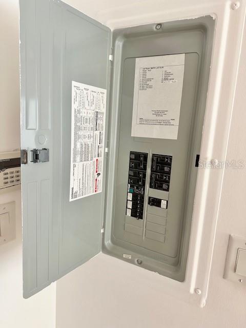 utilities with electric panel