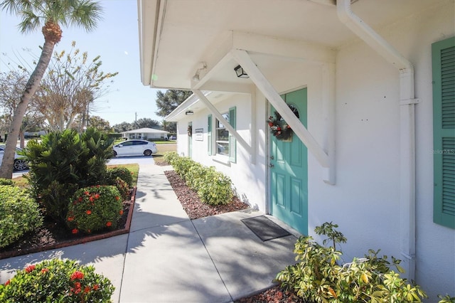 view of property entrance