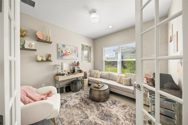 view of living room