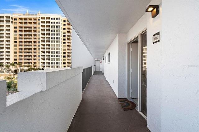 view of hallway