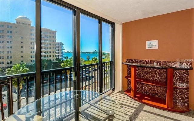 11 Sunset Dr Unit 406, Sarasota, FL 34236 - balcony with a view of city and a water view