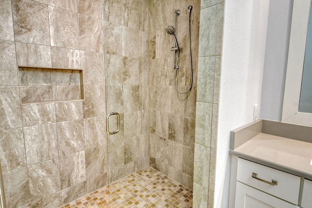 full bath with a stall shower