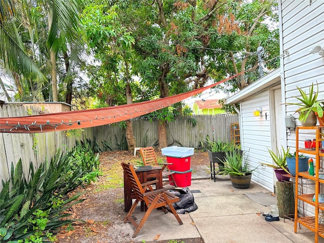 view of patio