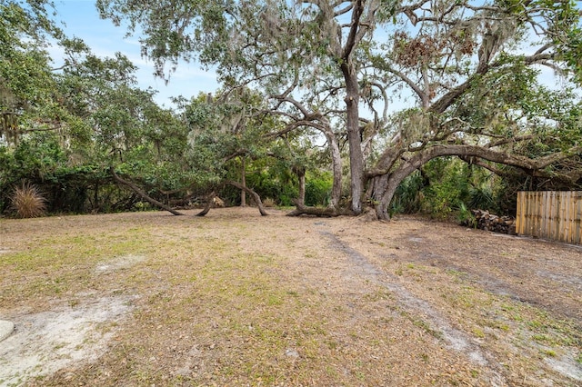 3200 Tobero Ln, Sarasota, FL 34235 - view of yard with fence