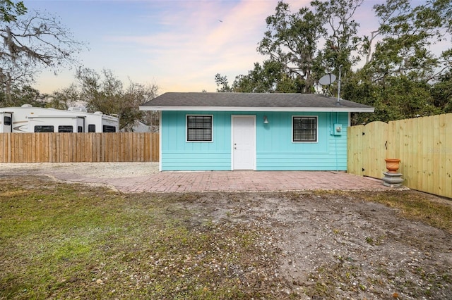 3200 Tobero Ln, Sarasota, FL 34235 - view of outdoor structure with a fenced backyard