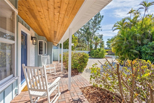 view of patio / terrace