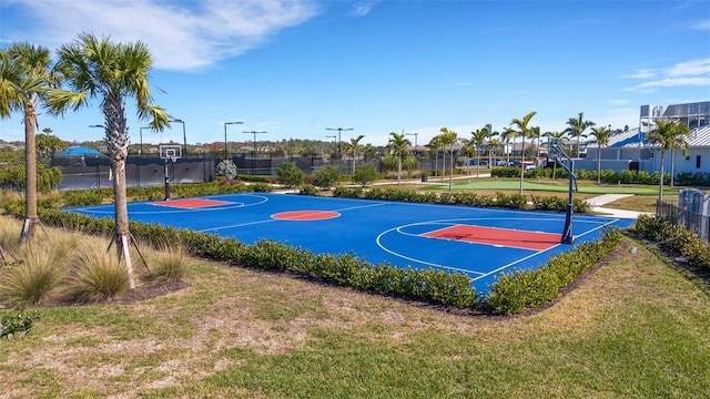 5035 Seafoam Trl, Bradenton, FL 34211 - view of basketball court with community basketball court