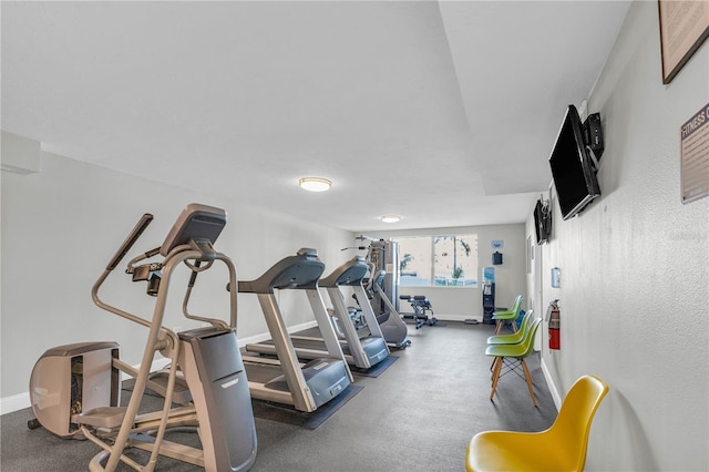 view of workout room