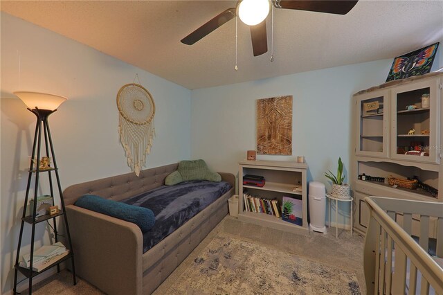 2566 Forest Run Ct, Clearwater, FL 33761 - carpeted bedroom featuring ceiling fan