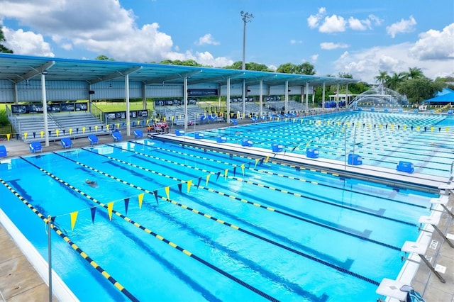 view of community pool