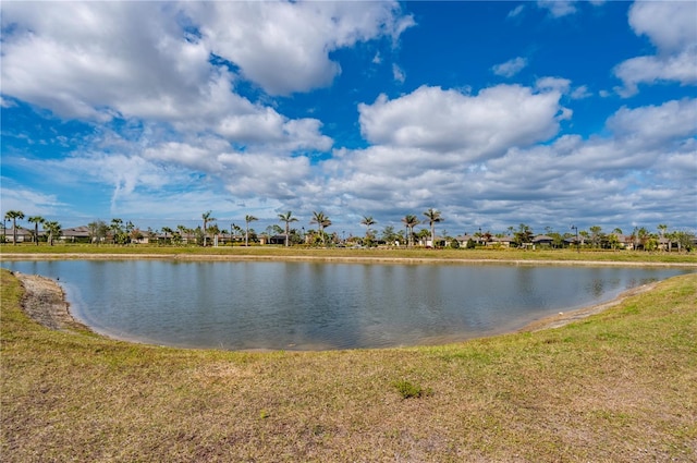 property view of water