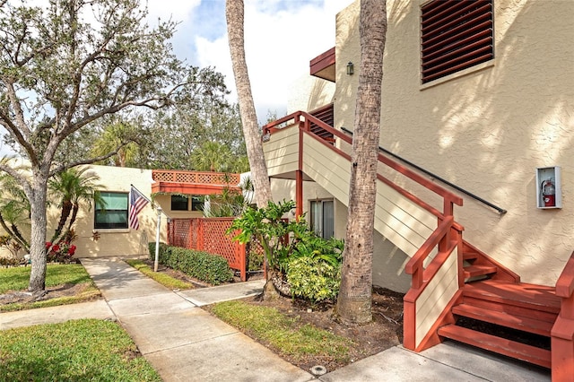 535 Spring Lakes Blvd, Bradenton, FL 34210 - view of building exterior with stairs