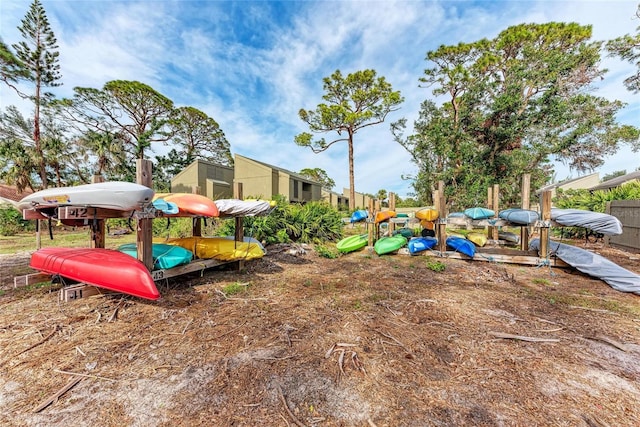 view of jungle gym