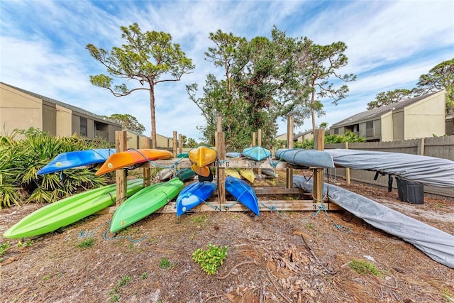 view of jungle gym