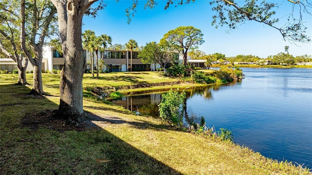 property view of water