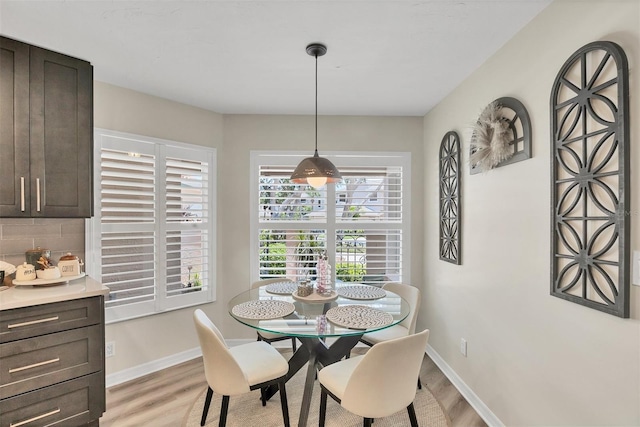 1719 Starling Dr Unit 1719, Sarasota, FL 34231 - dining space featuring light wood-style floors