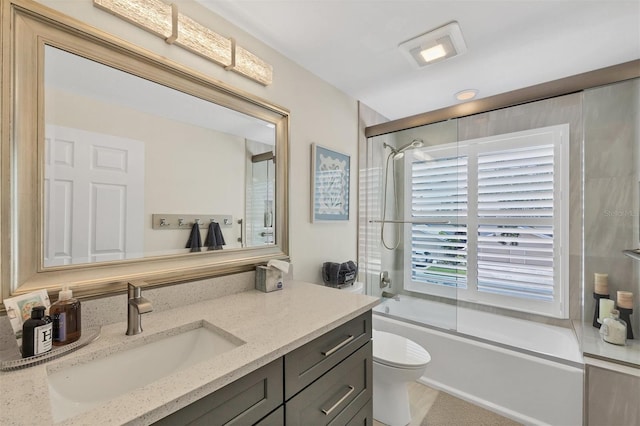 1719 Starling Dr Unit 1719, Sarasota, FL 34231 - bathroom with vanity and combined bath / shower with glass door