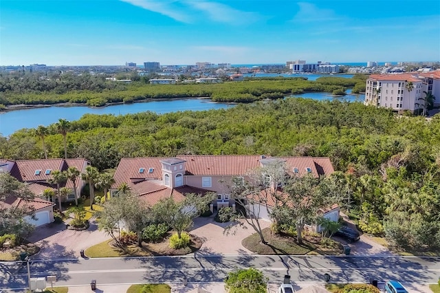 1719 Starling Dr Unit 1719, Sarasota, FL 34231 - view of urban area with a nearby body of water and a forest