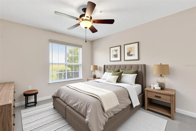 6706 Fairway Gardens Dr Unit 6706, Bradenton, FL 34203 - bedroom featuring carpet and a ceiling fan