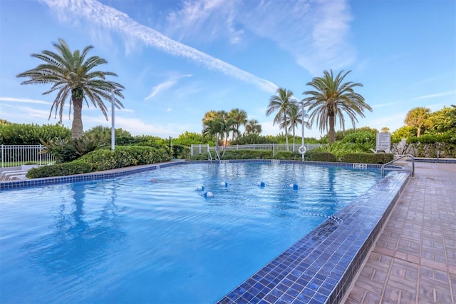 view of swimming pool