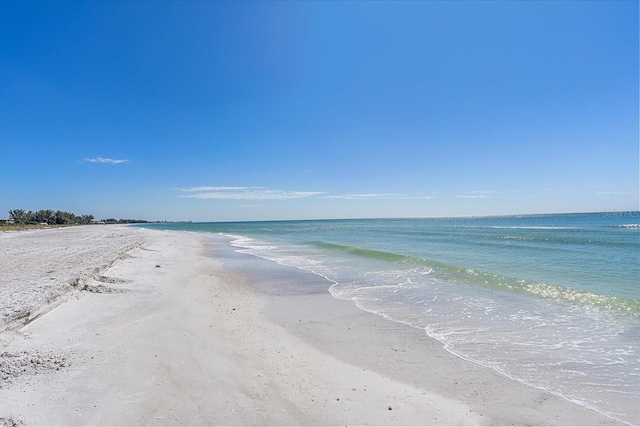 water view with a beach view