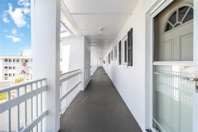 view of corridor