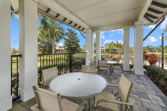 12029 Perennial Pl, Lakewood Ranch, FL 34211 - view of patio with outdoor dining space