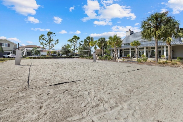 12029 Perennial Pl, Lakewood Ranch, FL 34211 - view of community featuring volleyball court and a residential view