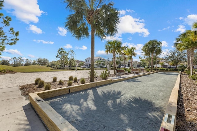 12029 Perennial Pl, Lakewood Ranch, FL 34211 - view of community featuring a bocce ball area and a residential view