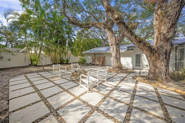 view of patio