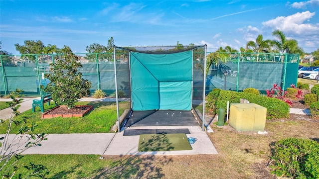 view of home's community featuring a yard