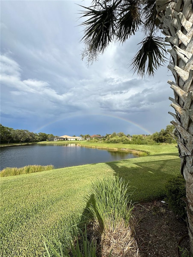 property view of water