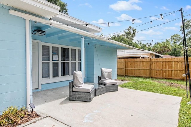 view of patio / terrace