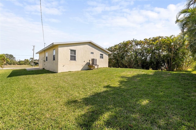 exterior space with central AC unit