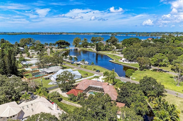 7820 Seville Cir, Bradenton, FL 34209 - drone / aerial view of a large body of water