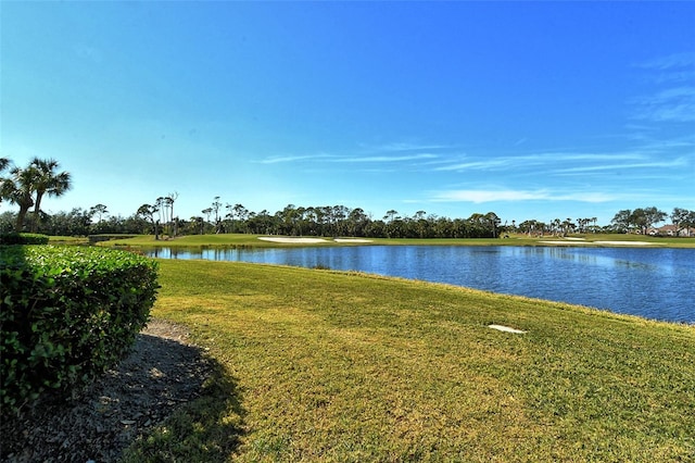 property view of water