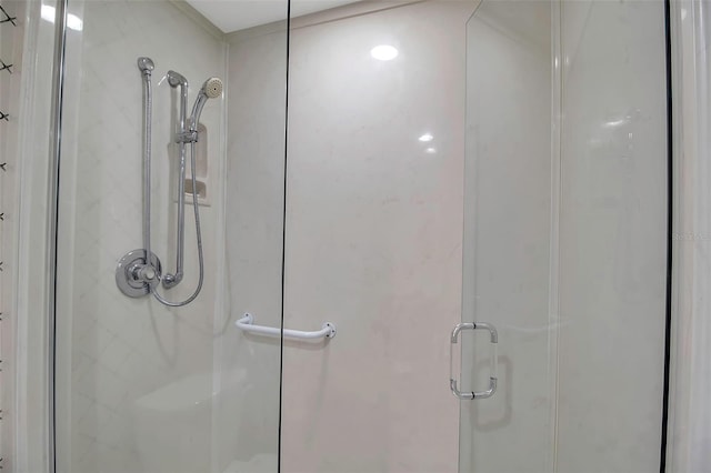 full bath with a stall shower